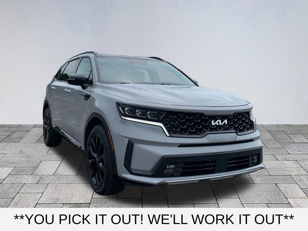 Gray 2022 Kia Sorento SUV / Crossover Front-Wheel Drive 8-Speed Dual Clutch