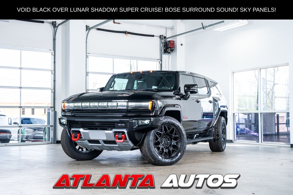 Void Black 2024 GMC Hummer EV SUV 2X AWD SUV / Crossover All-Wheel Drive 1-Speed Automatic