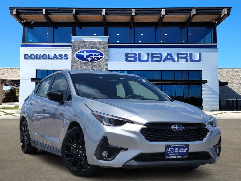 Ice Silver Metallic 2024 Subaru Impreza Wagon All-Wheel Drive Continuously Variable Transmission