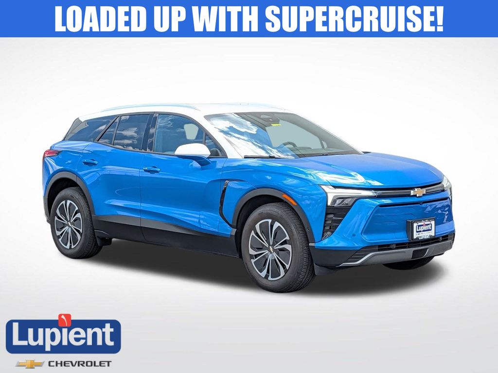 Riptide Blue Metallic 2025 Chevrolet Blazer EV SUV / Crossover All-Wheel Drive 1-Speed Automatic