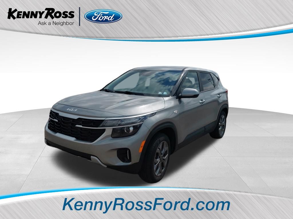 Steel Gray 2025 Kia Seltos LX AWD SUV / Crossover All-Wheel Drive Continuously Variable Transmission
