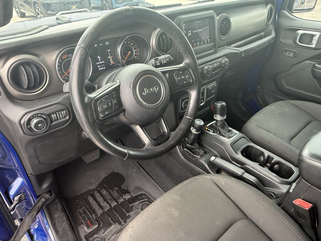 2018 Jeep Wrangler Sport S Blue at DeMontrond Ford