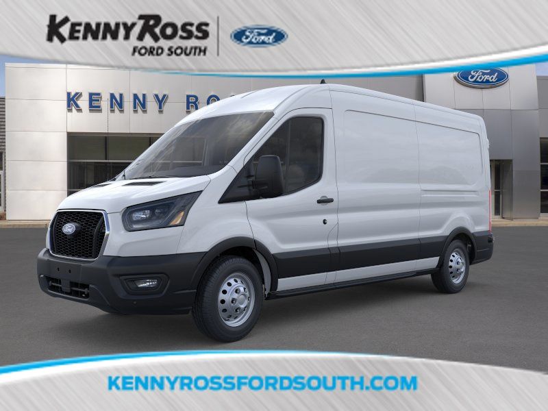 Oxford White 2026 Ford Transit Cargo Van All-Wheel Drive