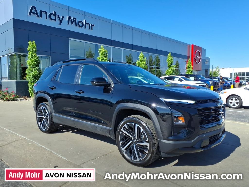 Black Metallic 2026 Chevrolet Equinox SUV / Crossover Front-Wheel Drive Continuously Variable Transmission