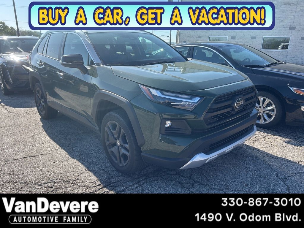 Army Green 2024 Toyota RAV4 Adventure AWD SUV / Crossover All-Wheel Drive 8-Speed Automatic