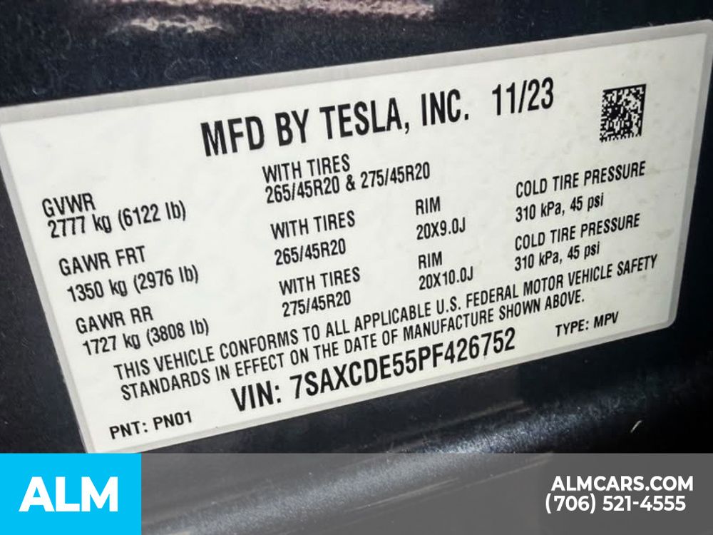 Used 2023 Black Tesla Standard Range image 35