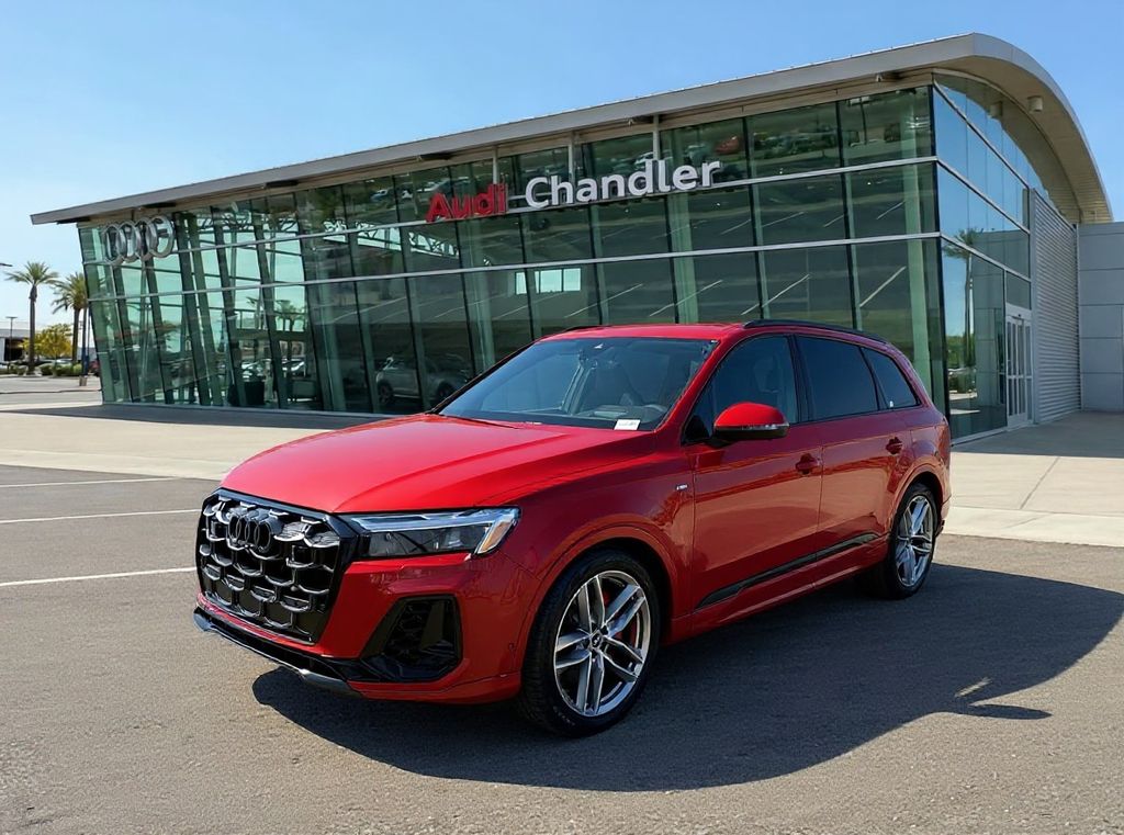Chili Red Metallic 2026 Audi Q7 quattro Prestige 55 TFSI SUV / Crossover All-Wheel Drive 8-Speed Automatic
