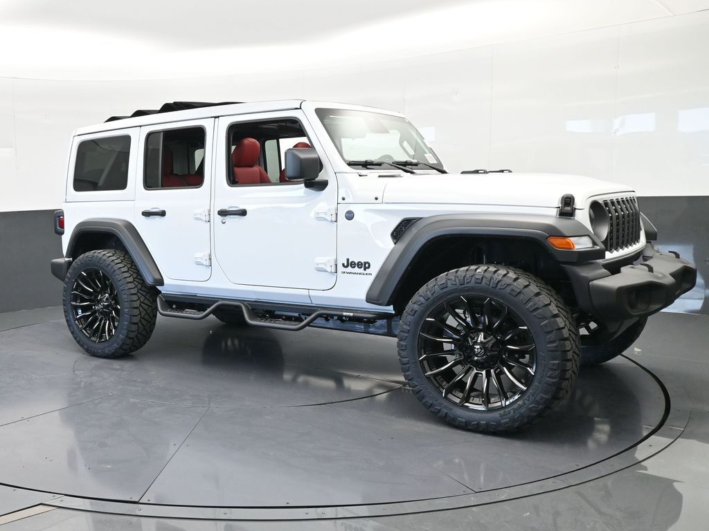 New 2026 Bright White Clearcoat Jeep Sport S image 8