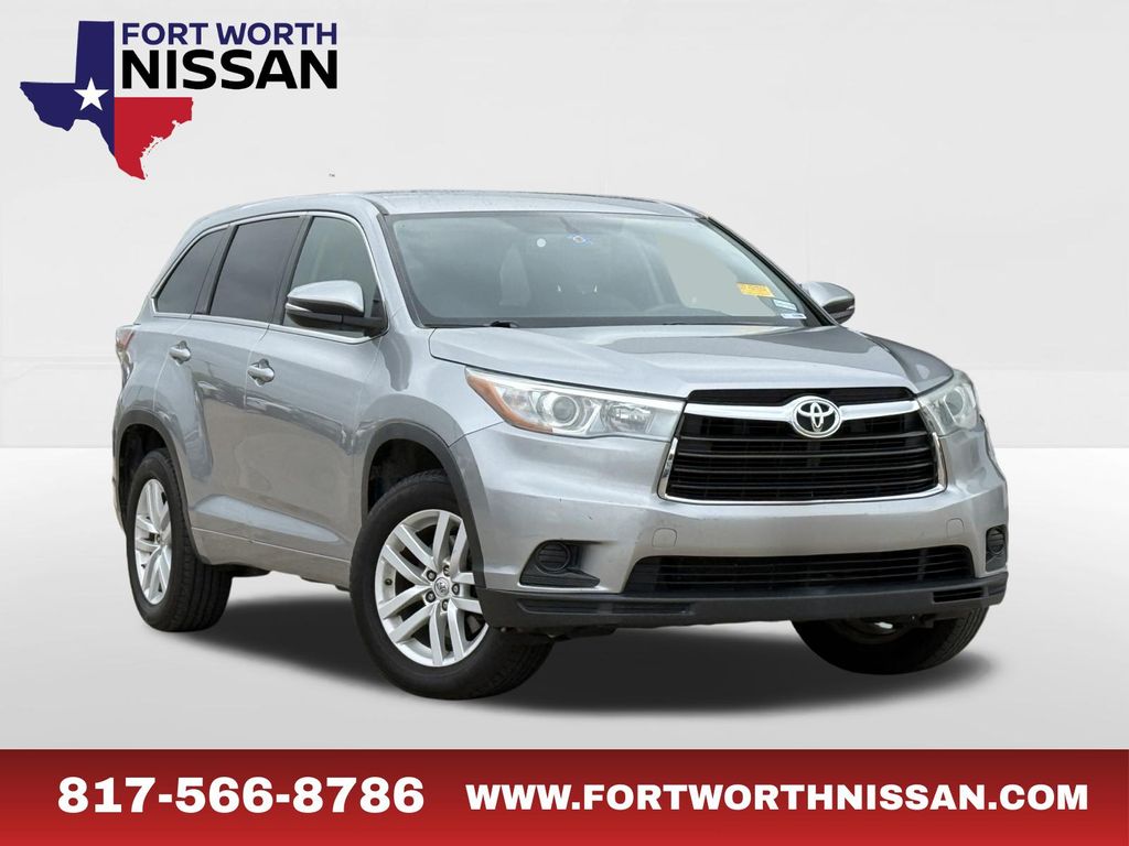 Silver Sky Metallic 2015 Toyota Highlander LE SUV / Crossover Front-Wheel Drive 6-Speed Automatic Overdrive