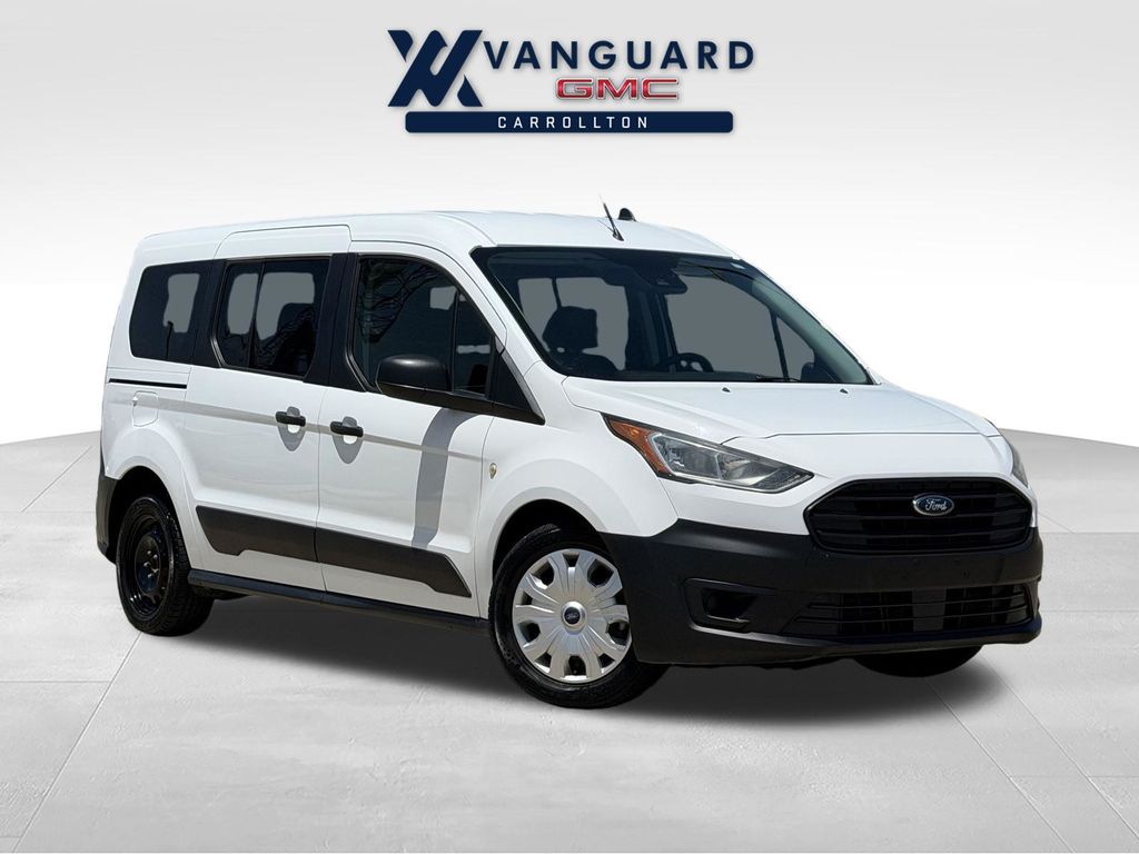Frozen White 2020 Ford Transit Connect Van Front-Wheel Drive 8-Speed Automatic