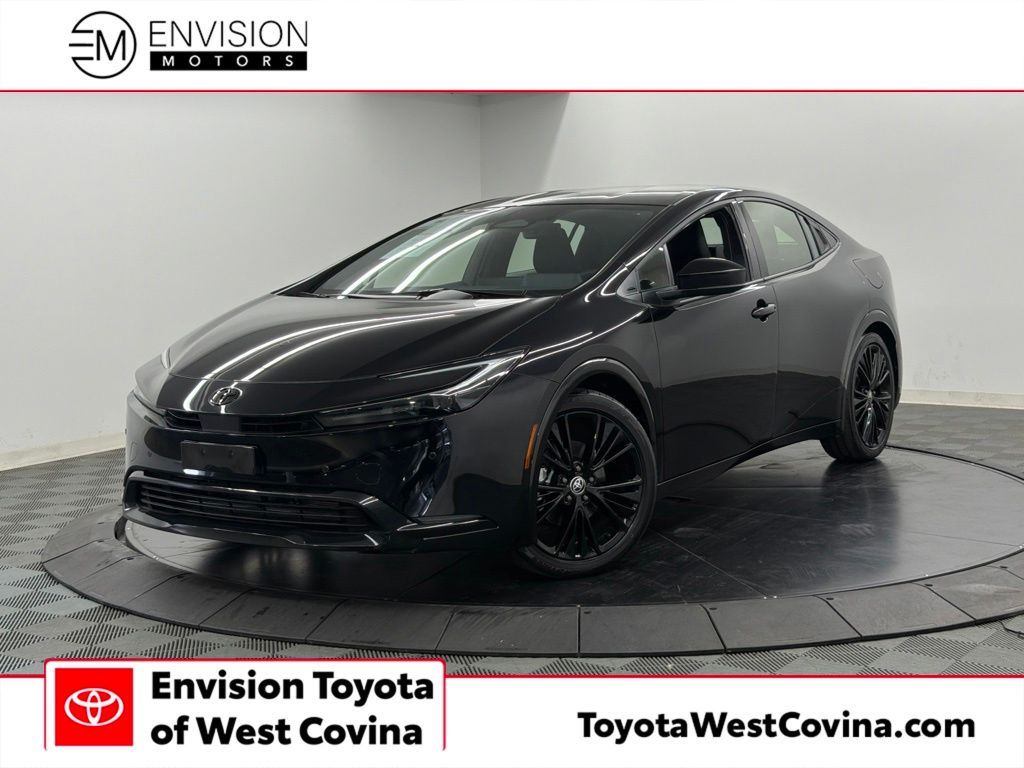 Midnight Black Metallic 2026 Toyota Prius Plug-In Hybrid Hatchback Front-Wheel Drive Continuously Variable Transmission