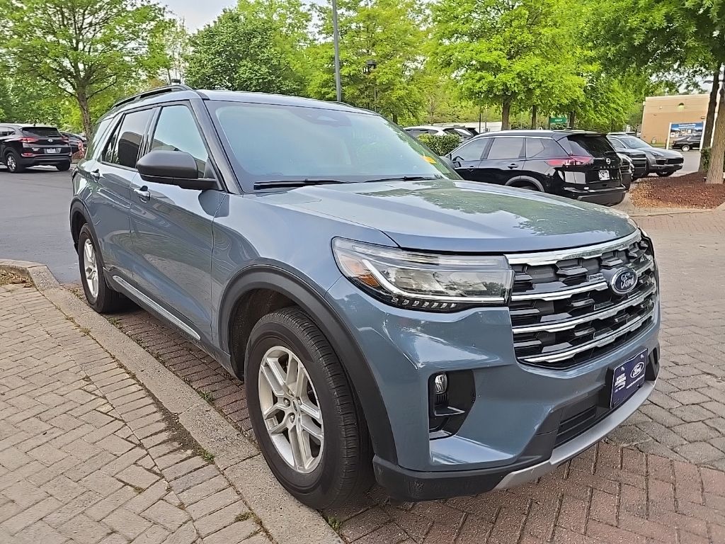 Vapor Blue 2025 Ford Explorer Active RWD SUV / Crossover Rear-Wheel Drive Automatic