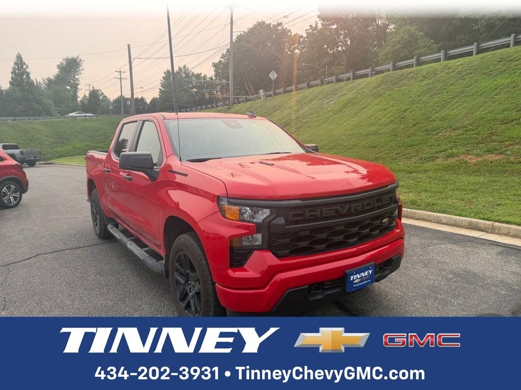 Red Hot 2026 Chevrolet Silverado 1500 Pickup Truck Four-Wheel Drive 8-Speed Automatic