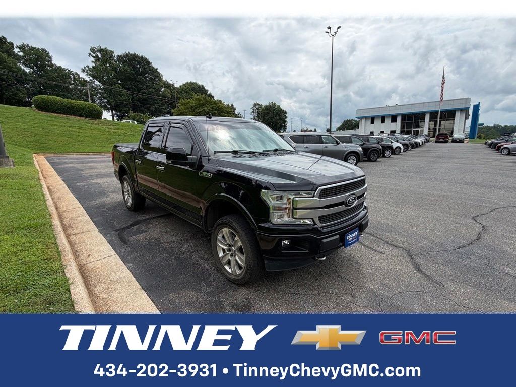 Black Metallic 2020 Ford F-150 Pickup Truck Four-Wheel Drive Automatic