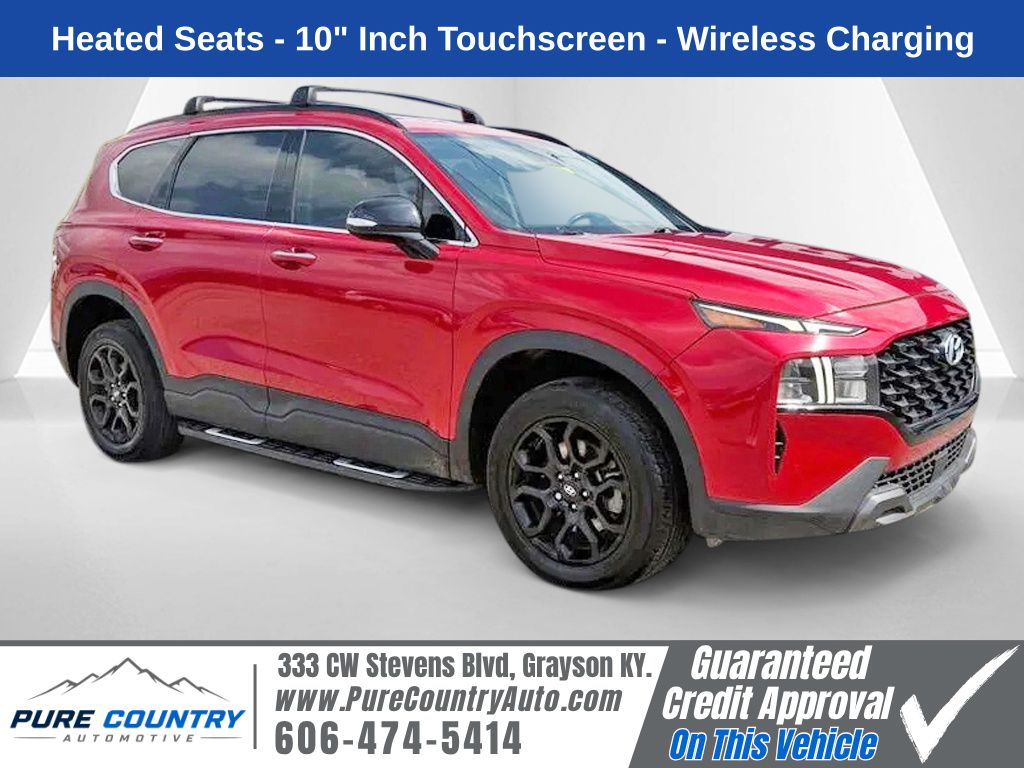 Calypso Red 2023 Hyundai Santa Fe SUV / Crossover All-Wheel Drive 8-Speed Automatic
