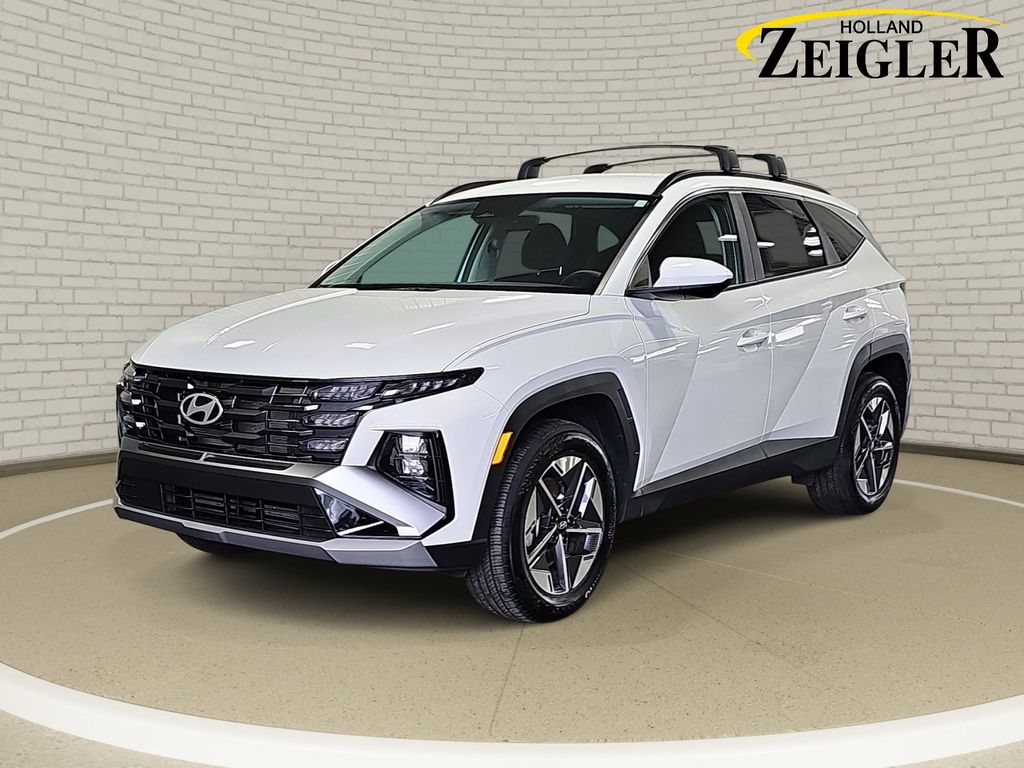 White Pearl 2026 Hyundai Tucson SUV / Crossover All-Wheel Drive 8-Speed Automatic