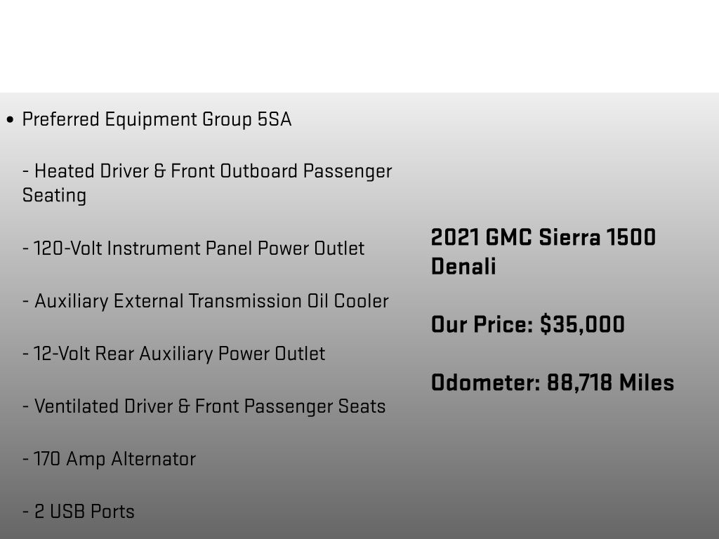 2021 GMC Sierra 1500 Denali Blue at Carlisle Cadillac Buick GMC