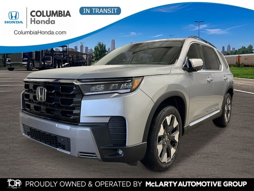 Solar Silver Metallic 2026 Honda Pilot SUV / Crossover All-Wheel Drive Automatic