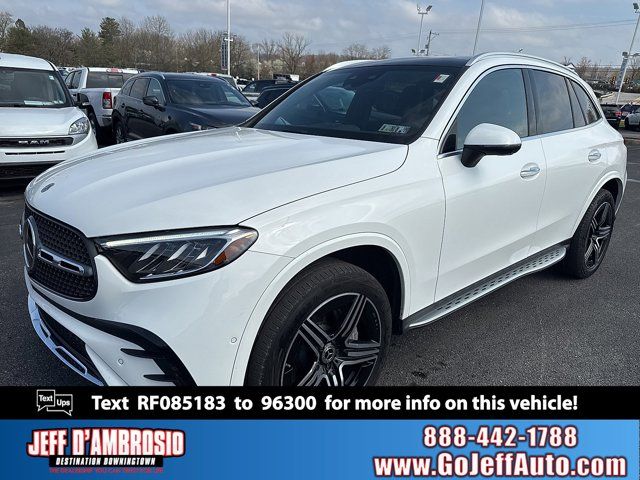 White 2024 Mercedes-Benz GLC 300 4MATIC SUV / Crossover All-Wheel Drive 9-Speed Automatic