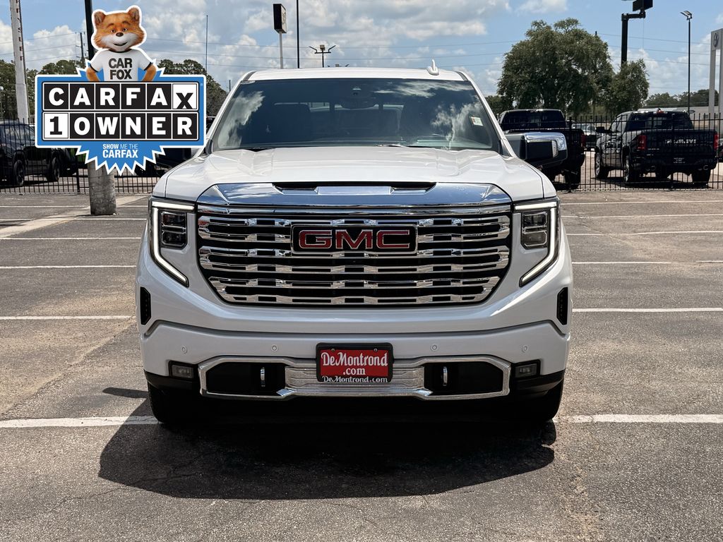 2024 GMC Sierra 1500 Denali White at Bayway Cadillac of The Woodlands