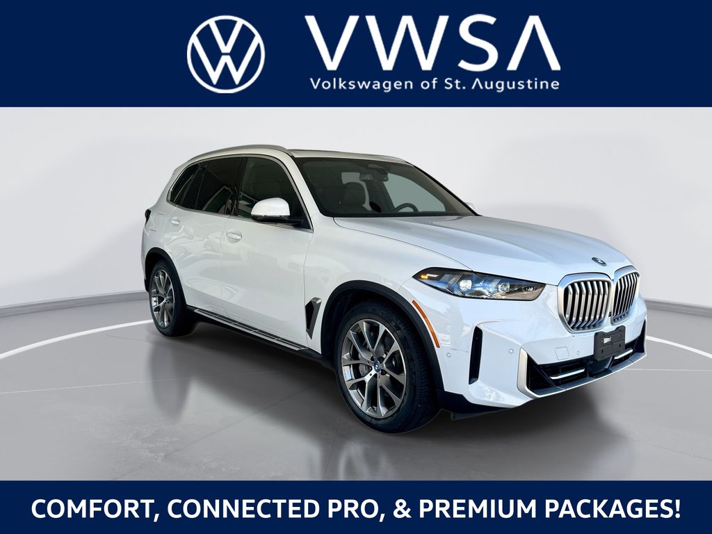 Alpine White 2025 BMW X5 SUV / Crossover All-Wheel Drive 8-Speed Automatic