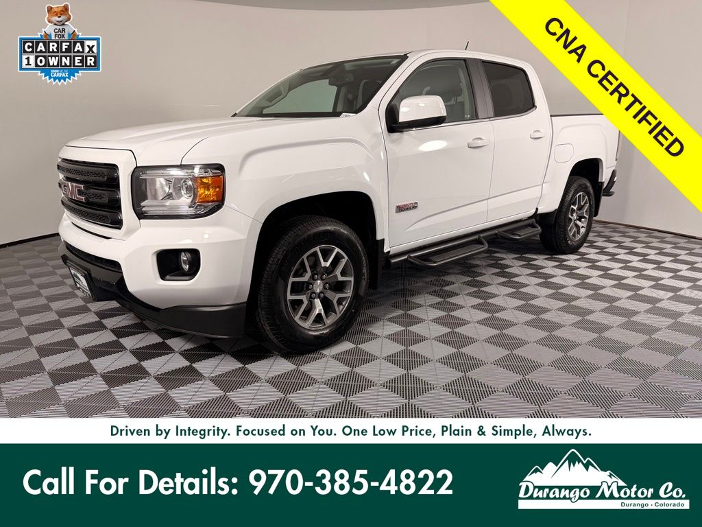 Summit White 2020 GMC Canyon Pickup Truck Four-Wheel Drive 8-Speed Automatic