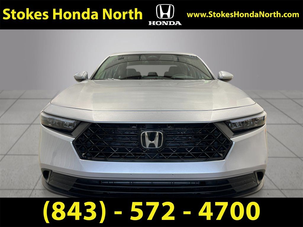 2026 Honda Accord LX Silver at Stokes Honda North