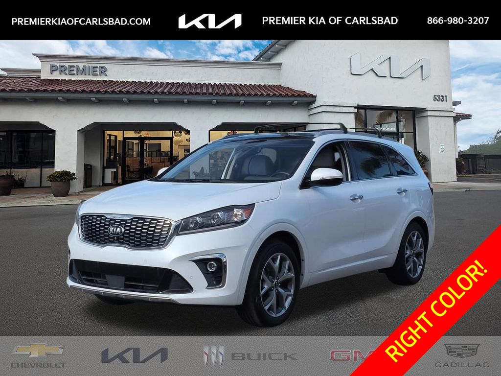 White 2020 Kia Sorento SUV / Crossover Front-Wheel Drive 8-Speed Automatic