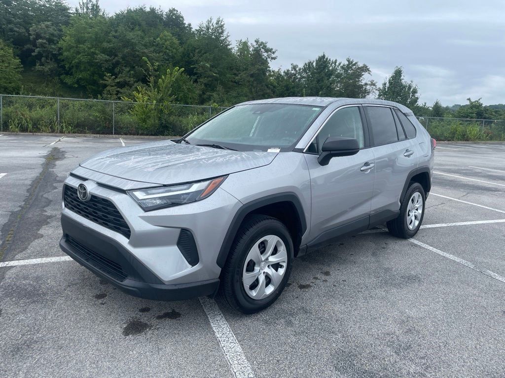 Silver Sky Metallic 2025 Toyota RAV4 SUV / Crossover Front-Wheel Drive 8-Speed Automatic