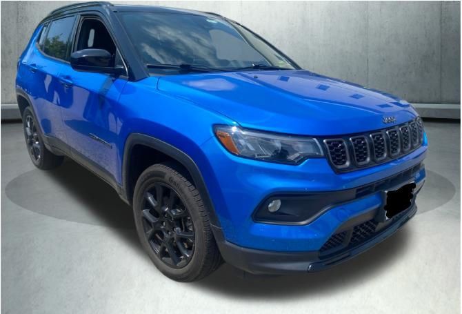 Hydro Blue Pearlcoat 2024 Jeep Compass SUV / Crossover Four-Wheel Drive 8-Speed Automatic