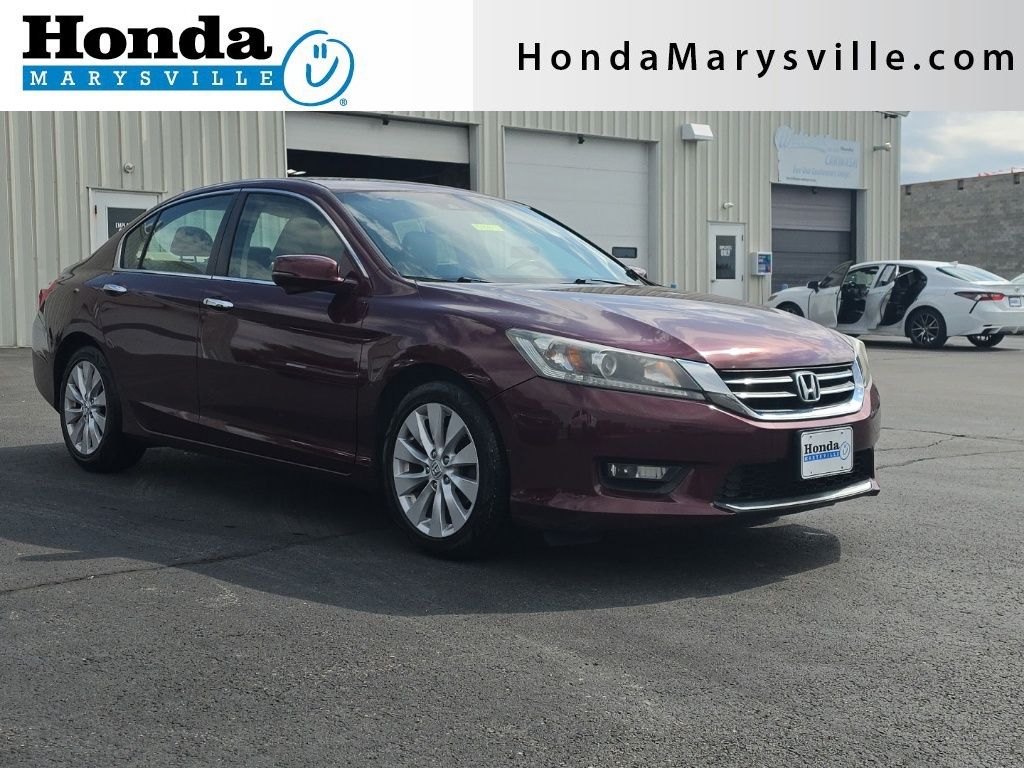 Basque Red Pearl II 2014 Honda Accord Sedan Front-Wheel Drive Continuously Variable Transmission