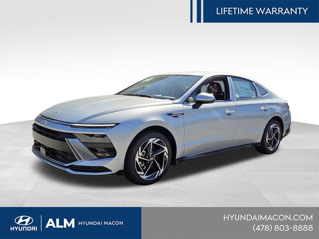 Aero Silver 2026 Hyundai Sonata SEL Sport FWD Sedan Front-Wheel Drive 8-Speed Automatic