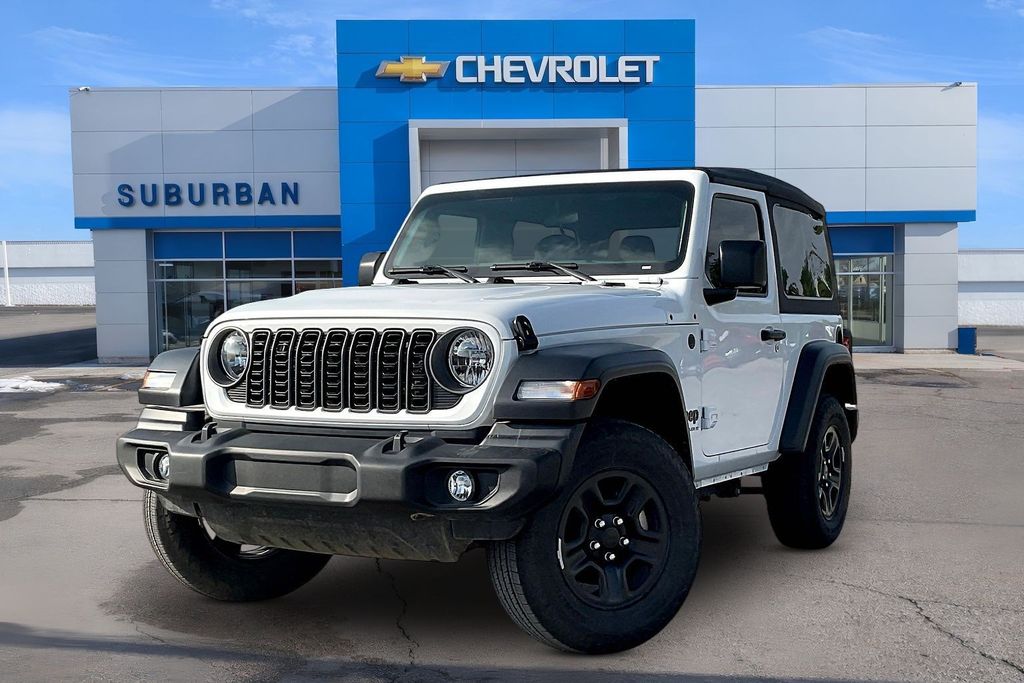 Bright White Clearcoat 2026 Jeep Wrangler Sport 2-Door 4WD SUV / Crossover Four-Wheel Drive 8-Speed Automatic