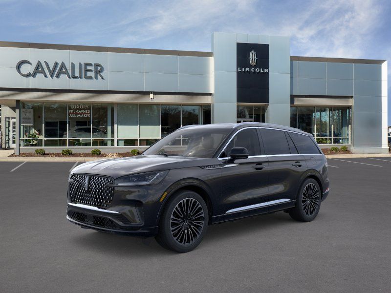 Infinite Black Metallic Clearcoat 2026 Lincoln Aviator Black Label AWD SUV / Crossover All-Wheel Drive Automatic