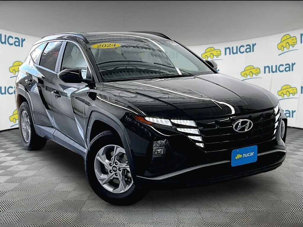 Black Pearl 2024 Hyundai Tucson SUV / Crossover All-Wheel Drive 8-Speed Automatic