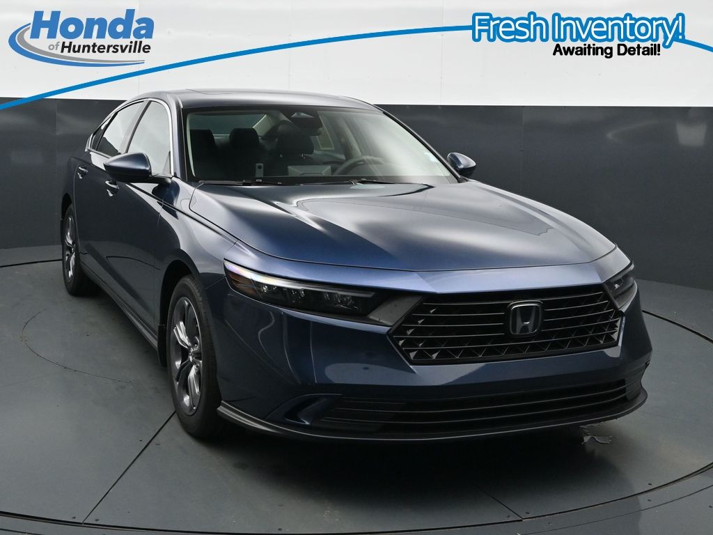 Canyon River Blue Metallic 2023 Honda Accord Sedan Front-Wheel Drive Continuously Variable Transmission