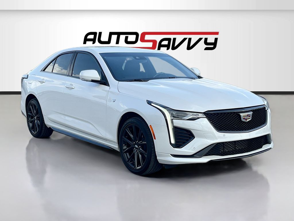 2022 Cadillac CT4 Sport White at Shottenkirk Kia Fort Bend
