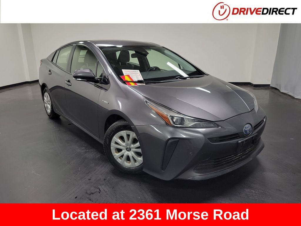 Magnetic Gray Metallic 2019 Toyota Prius LE FWD Hatchback Front-Wheel Drive Continuously Variable Transmission