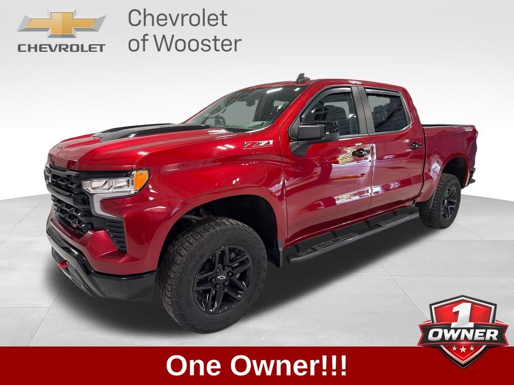 Radiant Red Tintcoat 2023 Chevrolet Silverado 1500 Pickup Truck Four-Wheel Drive Automatic