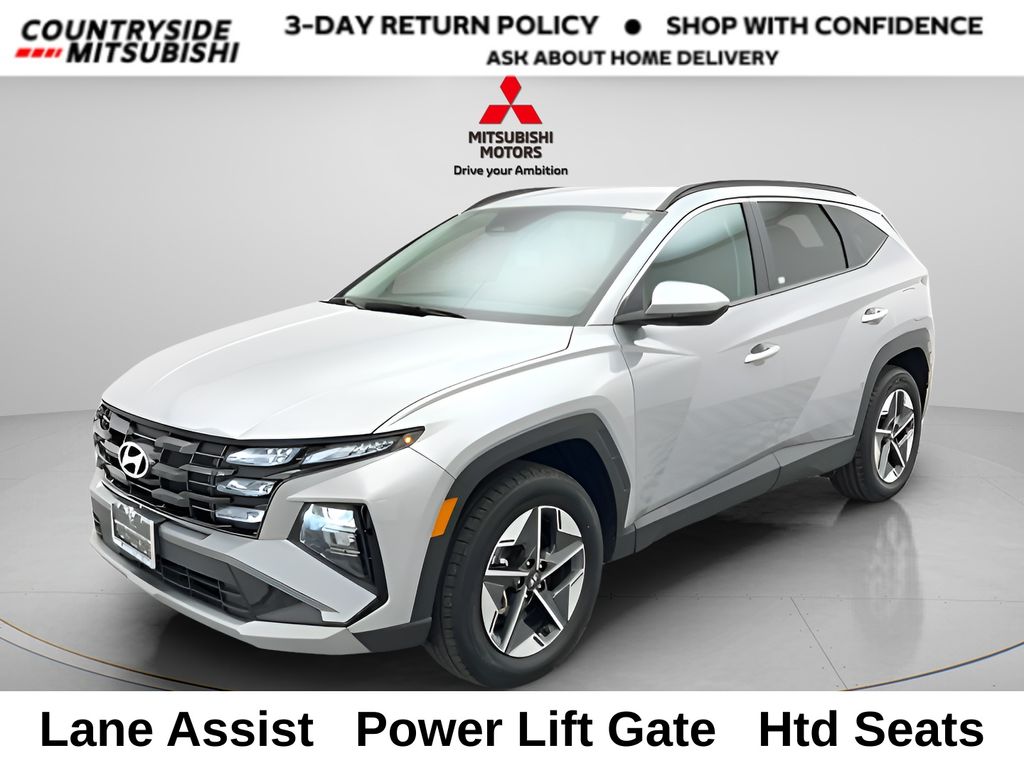 Shimmering Silver 2025 Hyundai Tucson SEL AWD SUV / Crossover All-Wheel Drive 8-Speed Automatic