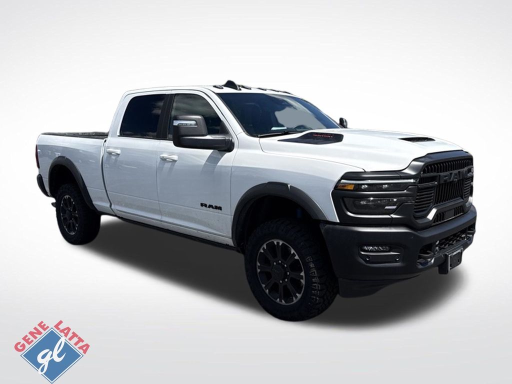 Bright White Clearcoat 2026 RAM 2500 Pickup Truck Four-Wheel Drive 8-Speed Automatic