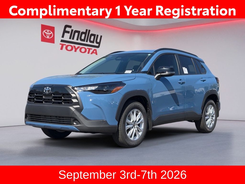 Blue 2026 Toyota Corolla Cross SUV / Crossover Front-Wheel Drive Continuously Variable Transmission