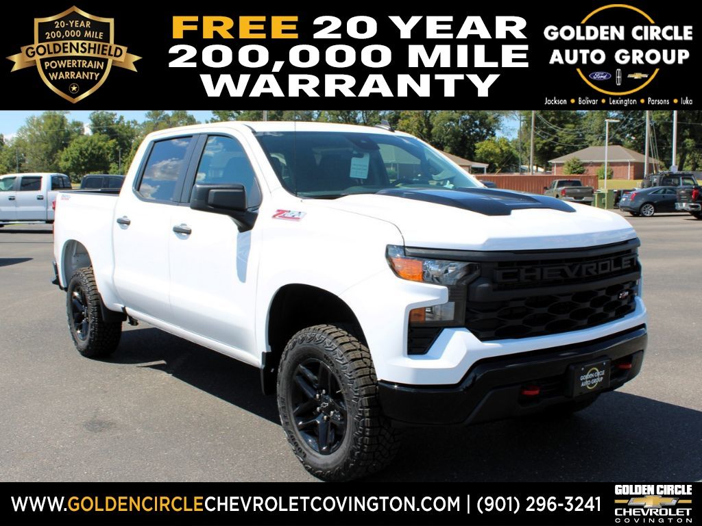 Summit White 2026 Chevrolet Silverado 1500 Pickup Truck Four-Wheel Drive Automatic