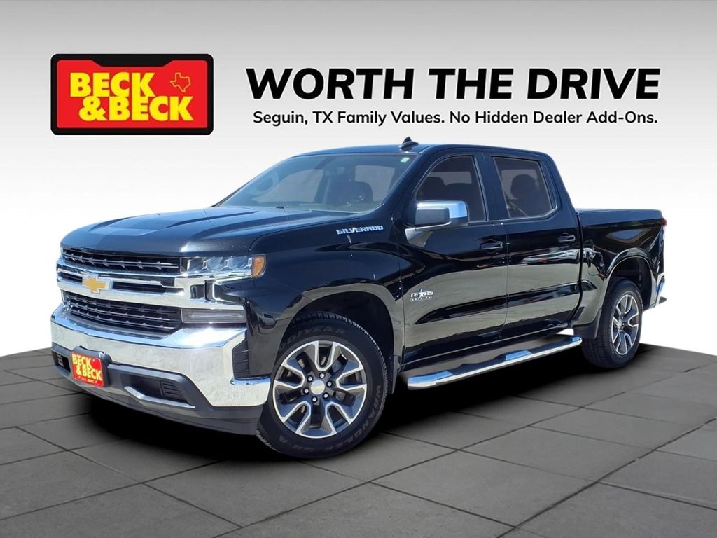 Black 2022 Chevrolet Silverado 1500 Pickup Truck 4X2 8-Speed Automatic