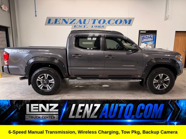 Magnetic Gray Metallic 2017 Toyota Tacoma Pickup Truck Four-Wheel Drive 6-Speed Manual