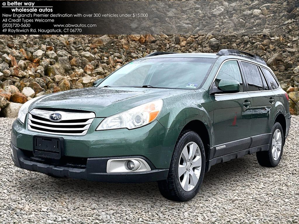 Cypress Green Pearl 2010 Subaru Outback 2.5i Premium Wagon All-Wheel Drive Continuously Variable Transmission