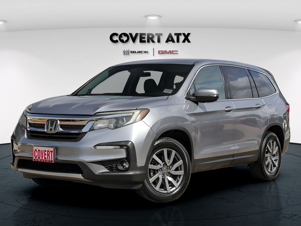 Lunar Silver Metallic 2019 Honda Pilot SUV / Crossover Front-Wheel Drive 6-Speed Automatic