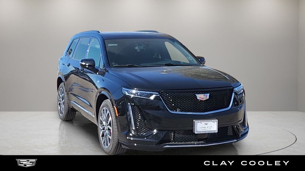 Stellar Black Metallic 2025 Cadillac XT6 Sport AWD SUV / Crossover Four-Wheel Drive 9-Speed Automatic