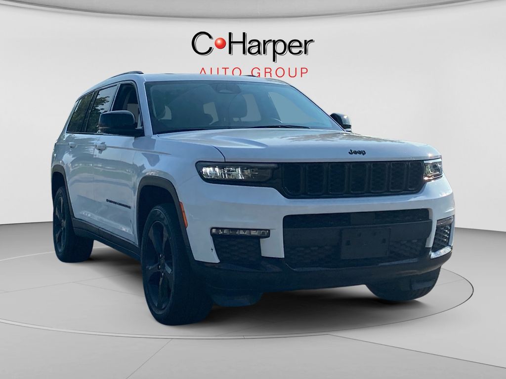 Bright White Clearcoat 2023 Jeep Grand Cherokee L SUV / Crossover Four-Wheel Drive 8-Speed Automatic