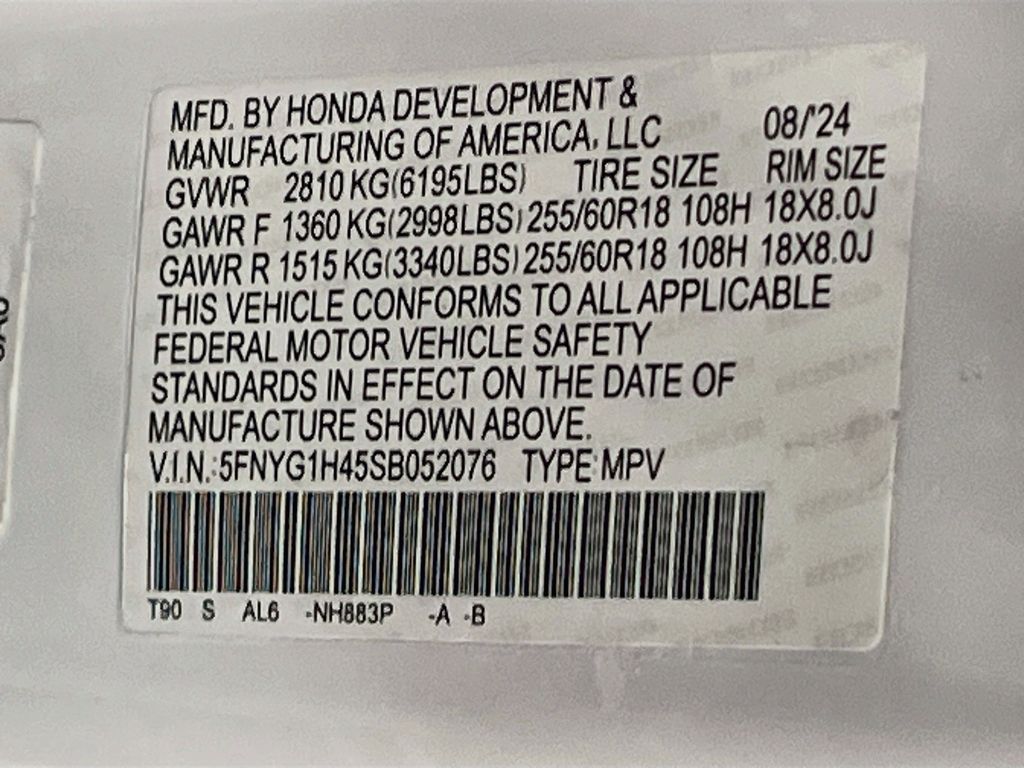 Used 2025 White Honda EX-L image 32